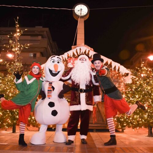 Larissa Santa City: Συνεχίζονται οι γιορτινές εκδηλώσεις – Την Κυριακή «Οι Κόκκινες Μύτες» στη Λάρισα