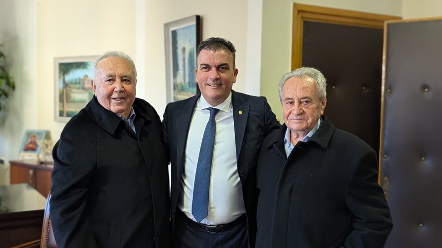 Ευχές προς τον Δήμαρχο Λαρισαίων Θανάση Μαμάκο για την ονομαστική του εορτή