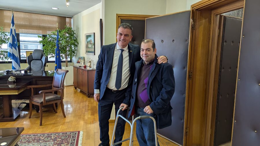 Ευχές προς τον Δήμαρχο Λαρισαίων Θανάση Μαμάκο για την ονομαστική του εορτή