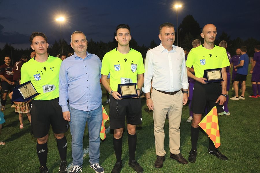 Στιγμές από τον τελικό του 38ου Πρωταθλήματος Εργαζομένων Ποδοσφαίρου