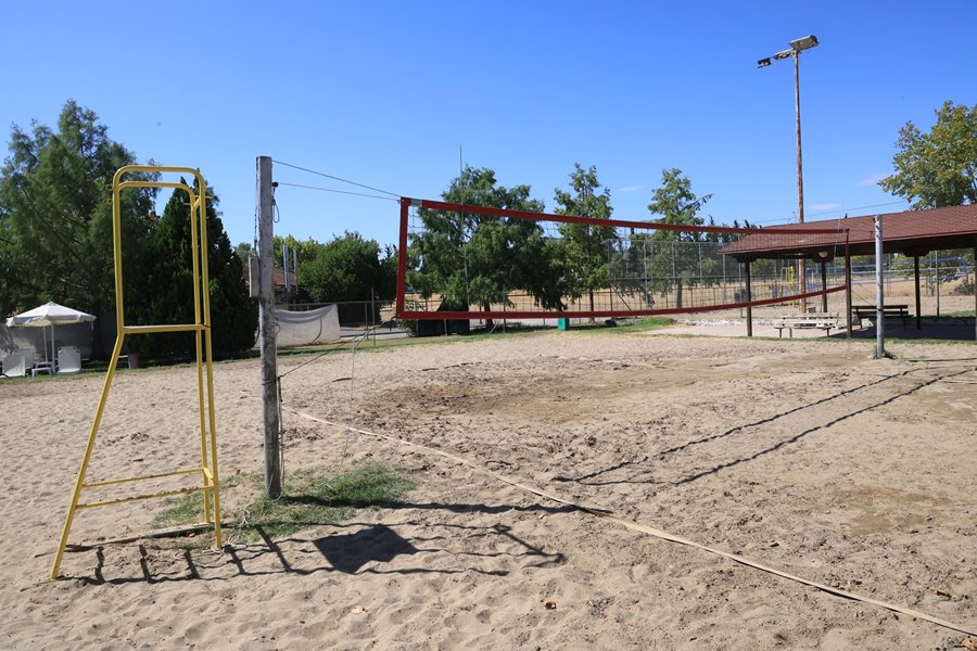 Στιγμιότυπο από τις αθλητικές εγκαταστάσεις του Κέντρου Θερινών Αθλημάτων