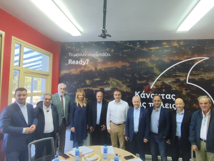 Στιγμιότυπο από την συνεδρίαση της Γενικής Συνέλευσης του ΦοΔΣΑ Περιφέρειας Θεσσαλίας