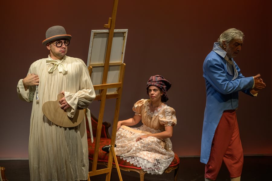 Στιγμιότυπο από την παράσταση Πριγκίπισσα Καράμπου