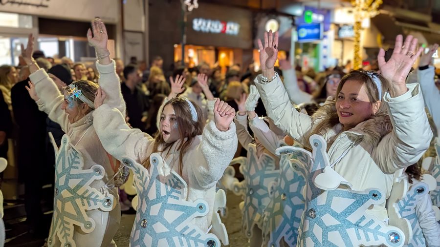 Στιγμιότυπο από το Santa Parade 2024