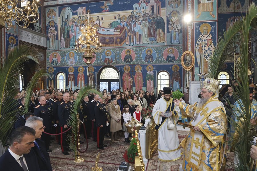 Στιγμιότυπο από τον Αγιασμό των Υδάτων